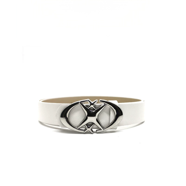Street Style Metal Star Plaque Hidden Buckle Belt