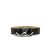 Street Style Metal Star Plaque Hidden Buckle Belt