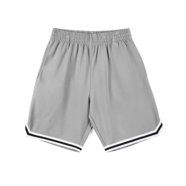 Loose Athletic Pants With Striped Hem