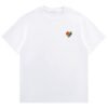 Creative Colorful Heart-Shaped Embroidered T-Shirt