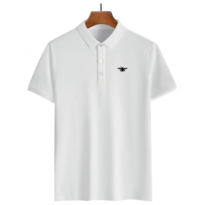 Early Spring Bee Embroidered Polo