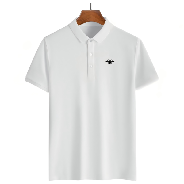 Early Spring Bee Embroidered Polo