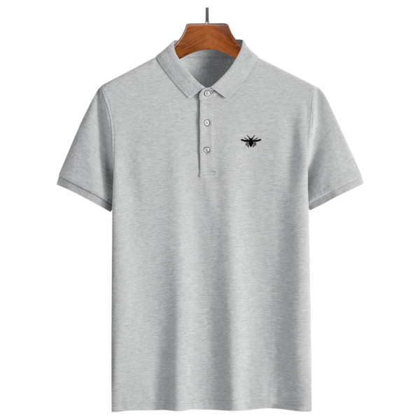 Early Spring Bee Embroidered Polo