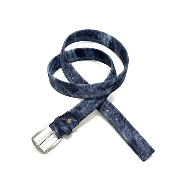 Men's Tie-Dye Denim Style Casual Belt