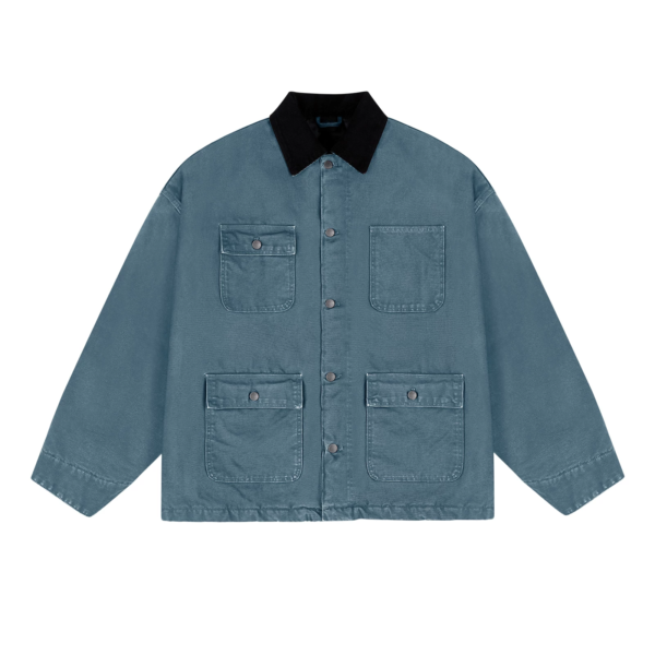 Men's Vintage Multi-Pocket Work Jacket