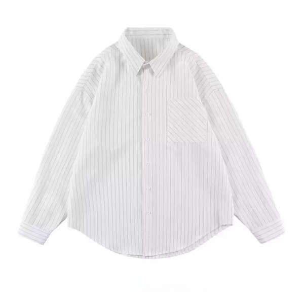 Vintage Striped Casual Versatile Shirt