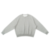 Henry-Neck Loose-Fit Raglan Sweatshirt