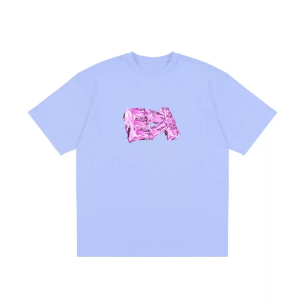 Summer Basic Versatile Printed Crew-Neck T-Shirt
