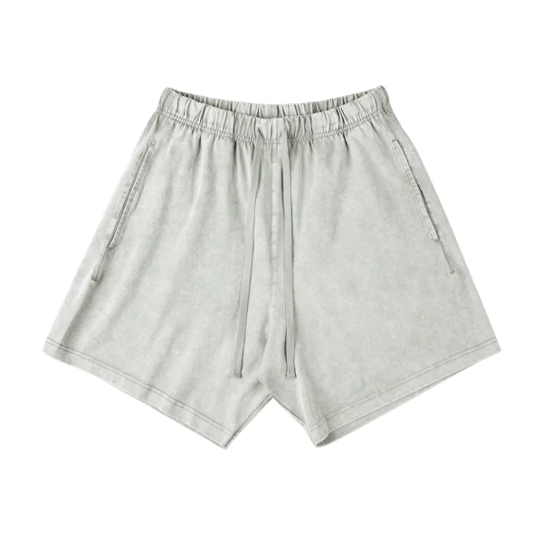 Washed Vintage Retro Casual Shorts