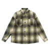 Japanese-style retro plaid long-sleeve shirt