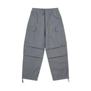 Japanese Wide-Leg Cargo Pants