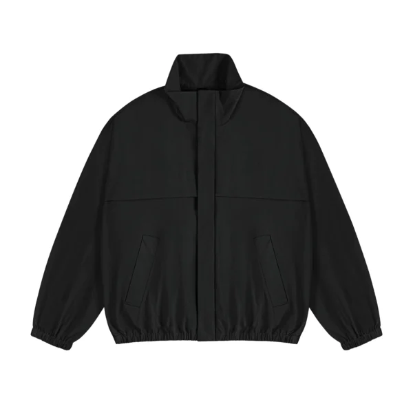 Stand Collar Oversized Windproof Jacket
