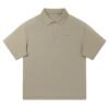 Minimalist Devil Logo Casual Polo Shirt