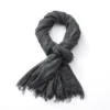 Men's Washed Vintage Cotton Linen Scarf