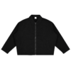 Men's Washed Twill Lapel Zipper Work Jacket