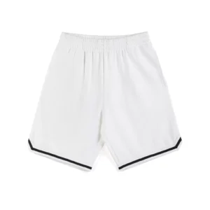 Loose Athletic Pants With Striped Hem