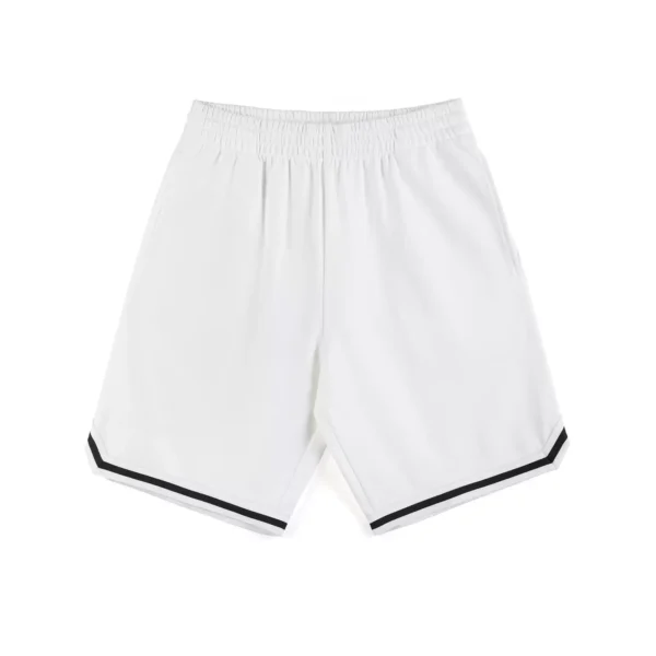 Loose Athletic Pants With Striped Hem