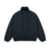Men's Stand-Up Collar Windproof Oversized Double-Layer Cotton Coat