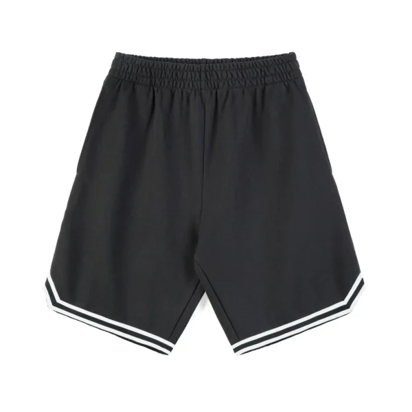 Loose Athletic Pants With Striped Hem