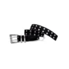 Men's Vintage Horsehair Double Row Buckle Belt