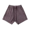 Washed Vintage Retro Casual Shorts