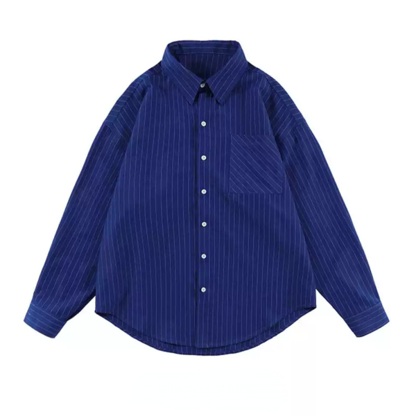 Vintage Striped Casual Versatile Shirt