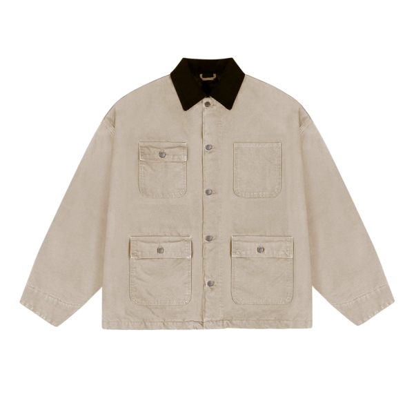 Men's Vintage Multi-Pocket Work Jacket