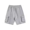 Drawstring Cargo Athletic Shorts