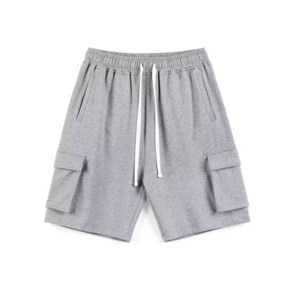 Drawstring Cargo Athletic Shorts