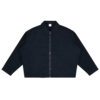 Men's Washed Twill Lapel Zipper Work Jacket