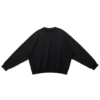 Henry-Neck Loose-Fit Raglan Sweatshirt