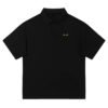 Minimalist Devil Logo Casual Polo Shirt