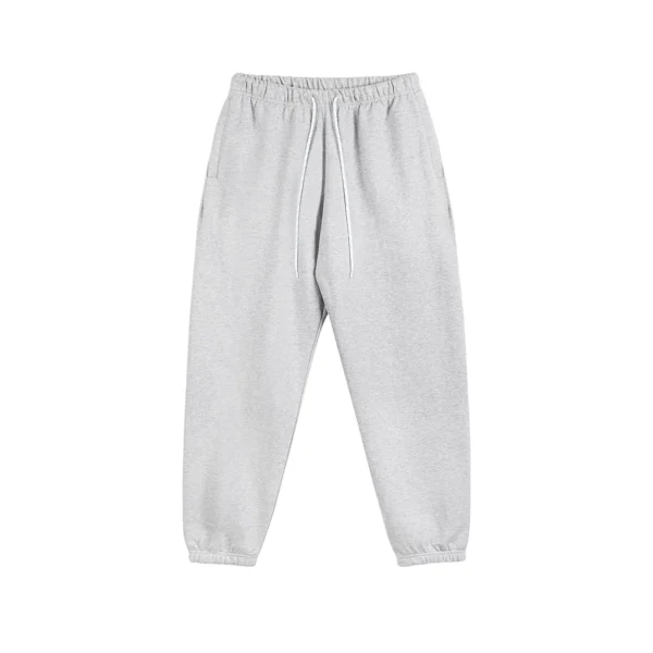 Basic High-Stretch Cuffed Casual Pants