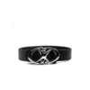 Street Style Metal Star Plaque Hidden Buckle Belt