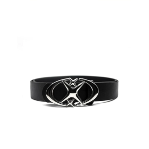Street Style Metal Star Plaque Hidden Buckle Belt